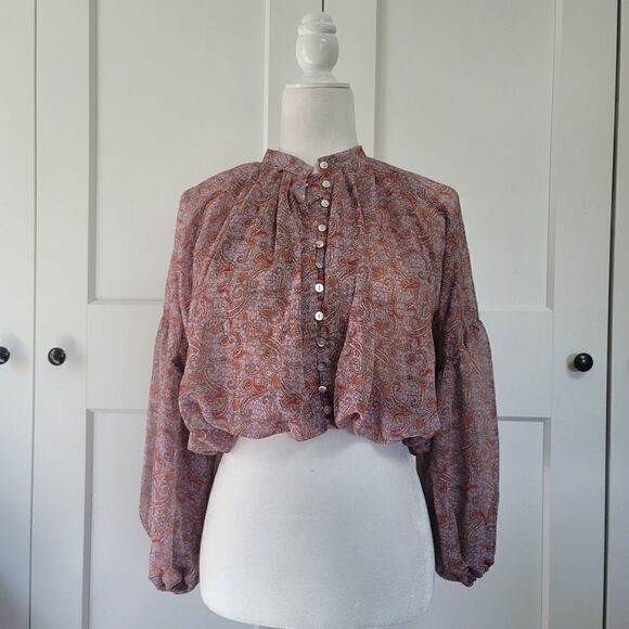 Boho long sleeve blouse - Picture 5 of 15